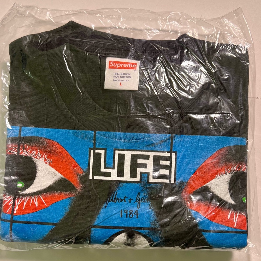 Supreme Life T-shirt (Black, Size L)